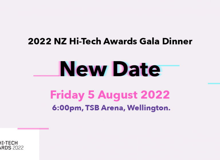 2022 NZ Hi-Tech Awards Gala Dinner - New Date